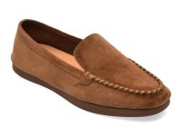 Mocasini EPICA 2595 pentru Femei, Maro din Piele Intoarsa - 1
