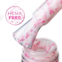 Rubber Base Molly Lac Flakes 10gr Milk Pink Hema Free - MP-10 - 2
