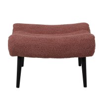 Taburet fotoliu Silla, Pako World, Roz, 68x58x40 cm - 5