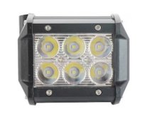 Proiector LED Auto Off Road 6 LED-uri 18W Dreptunghiular - 1