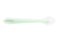 Set 2 lingurite din silicon pentru copii KikkaBoo Mint in cutiuta depozitare,Recomandata de la 4 luni,Fara BPA,Textura extrem de moale - 2