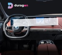 Folie protectie display si ceasuri de bord Duragon pentru BMW iX 2021+, silicon mat, anti-amprenta, kit instalare inclus - 4