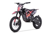 Motocicleta electrica Nitro Tiger VX DLX, 2000W, rosu, 60V 15.6Ah, baterie Li-Ion, roti 14/12 - 1
