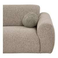 Canapea lounge Clyde gri, 109/177 x 300 x 75 cm - 1