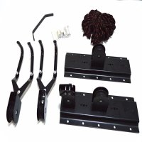 Suport bicicleta, suspendare pe tavan, cu scripete, prindere carlige, universal - 6