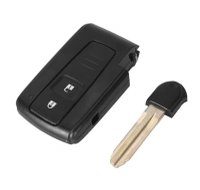 Carcasa Cheie Auto Techstar, pentru Toyota cu 2 butoane, Compatibila cu Modele Corolla, Prius, Camry, RAV4 - 1