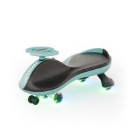 Plasmacar Tulano Focus 35 Mint pentru copii, cu roti luminoase din cauciuc si scaun ergonomic, greutate maxima admisa 100 kg - 3