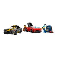 LEGO City Spalatorie auto drive-thru 60497, set de constructie cu 583 de piese - 5
