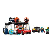 LEGO City Spalatorie auto drive-thru 60497, set de constructie cu 583 de piese - 3