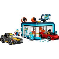 LEGO City Spalatorie auto drive-thru 60497, set de constructie cu 583 de piese - 2