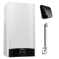 Centrala termica Ariston Genus One Plus WIFI 24 kW cu termostat Salus IT500, 5 ani garantie - 1