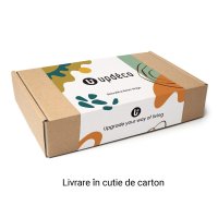 Husa fotoliu Puf Bean Bag tip Para XL fara umplutura ursuleti maro - 2