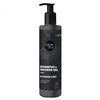 Sampon si gel de dus barbati Blackwood&Mint 280ml - Organic Shop - 1
