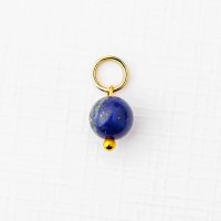 Charm ELM - Picatura Lapis din Argint 925 cu Placaj de Aur Galben 18K - 1