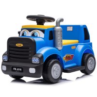 Camion electric multifunctional 2 in1 Lightning 33 pentru copii 18-36 luni,  30W 6V, culoare dark blue - 1