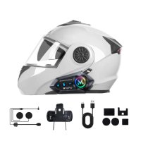 Cască Bluetooth CerCip Y12 Pro pentru Motocicletă, Intercom Dual, 20 Ore Autonomie, Rezistentă la Apă, Anulare Zgomot - 11