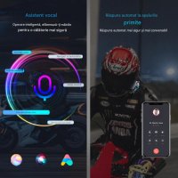 Cască Bluetooth CerCip Y12 Pro pentru Motocicletă, Intercom Dual, 20 Ore Autonomie, Rezistentă la Apă, Anulare Zgomot - 18