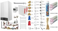 Pachet complet pentru apartament cu o camera - Centrala termica Ariston CLAS ONE+ WI-FI 24 kW - 1