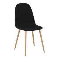 Scaun Bella Negru 43.5x52x89 cm - 1