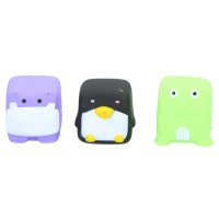 Set 3 jucarii de baie Eddy Toys pinguin hipopotam broscuta - 2