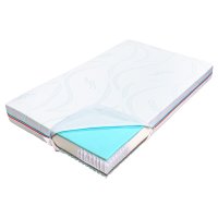 Saltea Ortopedica pentru Copii cu Arcuri Pocket 90x190 - Bio Cocos, Latex, Econatura - 1