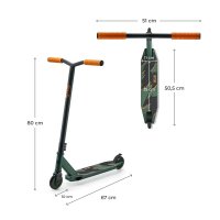 Trotineta Kinderkraft SOLIS, Verde - Sportiva pentru toate varstele - 6