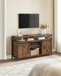 Comoda TV, Vasagle, Maro-Negru, 147x40x76 cm - 3