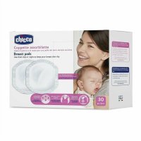 Tampoane san Chicco, Super absorbante, 30 buc, Alb - Protectie si confort pentru alaptare - 1