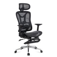 Scaun ergonomic SYYT 9519 negru cu suport lombar si brate 3D ajustabile - 1