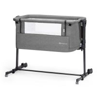 Patut multifunctional Kinderkraft Neste Grow, 0-2 ani, otel si poliester, 57 x 93 x 81 cm, gri - 1