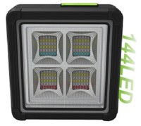 Proiector 144 LED Solar cu Baterie GD-2206A 4 Moduri de Iluminare 100W - 1