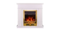 Semineu electric Rodos & Galileo gold, Art Flame, 1000x1034x300 mm, 2000W - 1