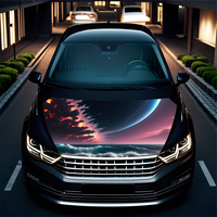 Folie Capota Auto "Hood Art" rezistenta la exterior, marime - 5