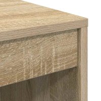 Birou modern din stejar Sonoma, dimensiuni 80 x 40 x 76 cm - 7