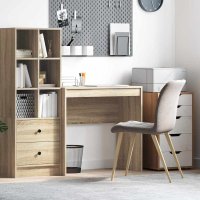 Birou modern din stejar Sonoma, dimensiuni 80 x 40 x 76 cm - 1