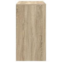 Birou modern din stejar Sonoma, dimensiuni 80 x 40 x 76 cm - 5