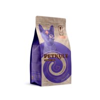 PETKULT Probiotic Care Hair & Skin, Somon și Păstrăv, hrană uscată fără cereale pisici, piele & blană, sistem digestiv, 2kg - 2