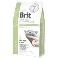 BRIT VD Diabetes, Pui, dietă veterinară, hrană uscată fără cereale pisici, diabet, 2kg - 2