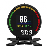 Aparat diagnosticare si afisaj informatii bord P15 pe parbriz digital OBD2 de tip HUD display pentru bord - 1