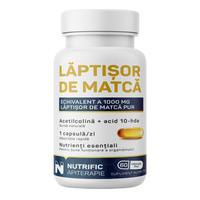 Laptisor de matca 1000mg, 60 capsule moi, Nutrific - 1