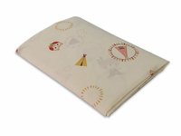 Set Cearceafuri Mici Indieni pentru Patut Bebeluș 60x120 cm din Bumbac cu Elastic - 3
