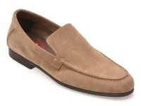 Mocasini OTTER gri, 5014, din piele intoarsa - 1