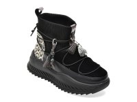Ghete dama GRYXX 68023 negre din piele naturala - 1