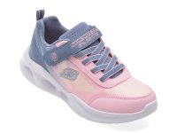Pantofi sport SKECHERS roz, SOLA GLOW, din material textil - 1