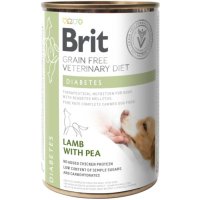 BRIT VD Diabetes, XS-XL, Miel, dietă veterinară, conservă hrană umedă fără cereale câini, diabet, (în aspic), 400g - 2