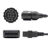 Cablu Adaptor Moto Techstar®, BMW, ICOM-D, 10 Pin la OBD2 16 Pin - 1