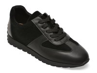 Pantofi sport negri GRYXX QS975 din piele naturala pentru femei - 1