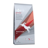 TROVET Dieta Veterinara pentru Caini cu Probleme Renale si Oxalati, Hrană Uscată 12.5kg - 2