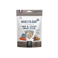 MARLY&DAN Hip&Joint Mini Dog, XS-S, Somon, punguță recompense funcționale fără cereale câini, sistem articular, 50g - 2