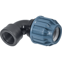Cot 90° compresiune cu FE, PN 10 si PN 16, Elysee , Dimensiune 20x3/4",Presiune 16 Bari - 1